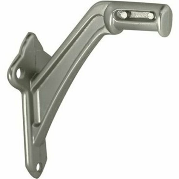 Ultra Hardware BRACKET HANDRAIL HEAVY DUTY SATIN NICKEL 11036